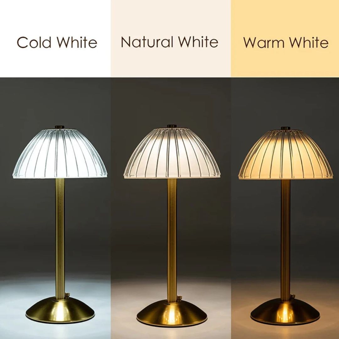 Karina GlowDesk – Lampe Bureau Rétro Rechargeable