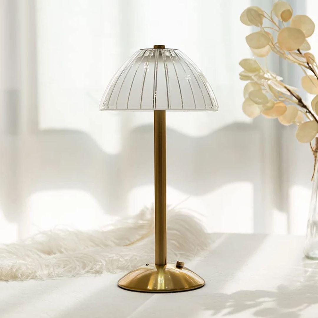 Karina GlowDesk – Lampe Bureau Rétro Rechargeable