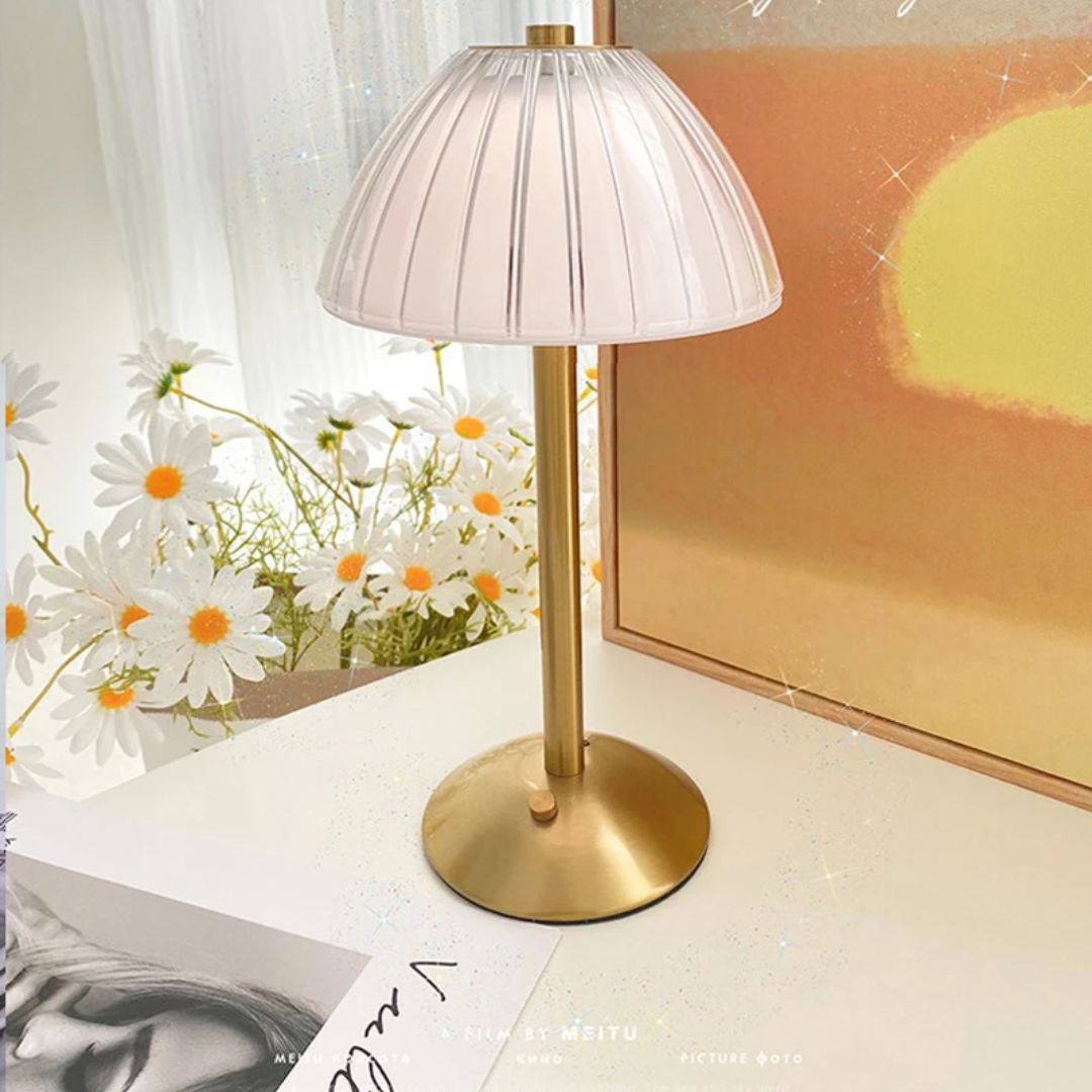 Karina GlowDesk – Lampe Bureau Rétro Rechargeable