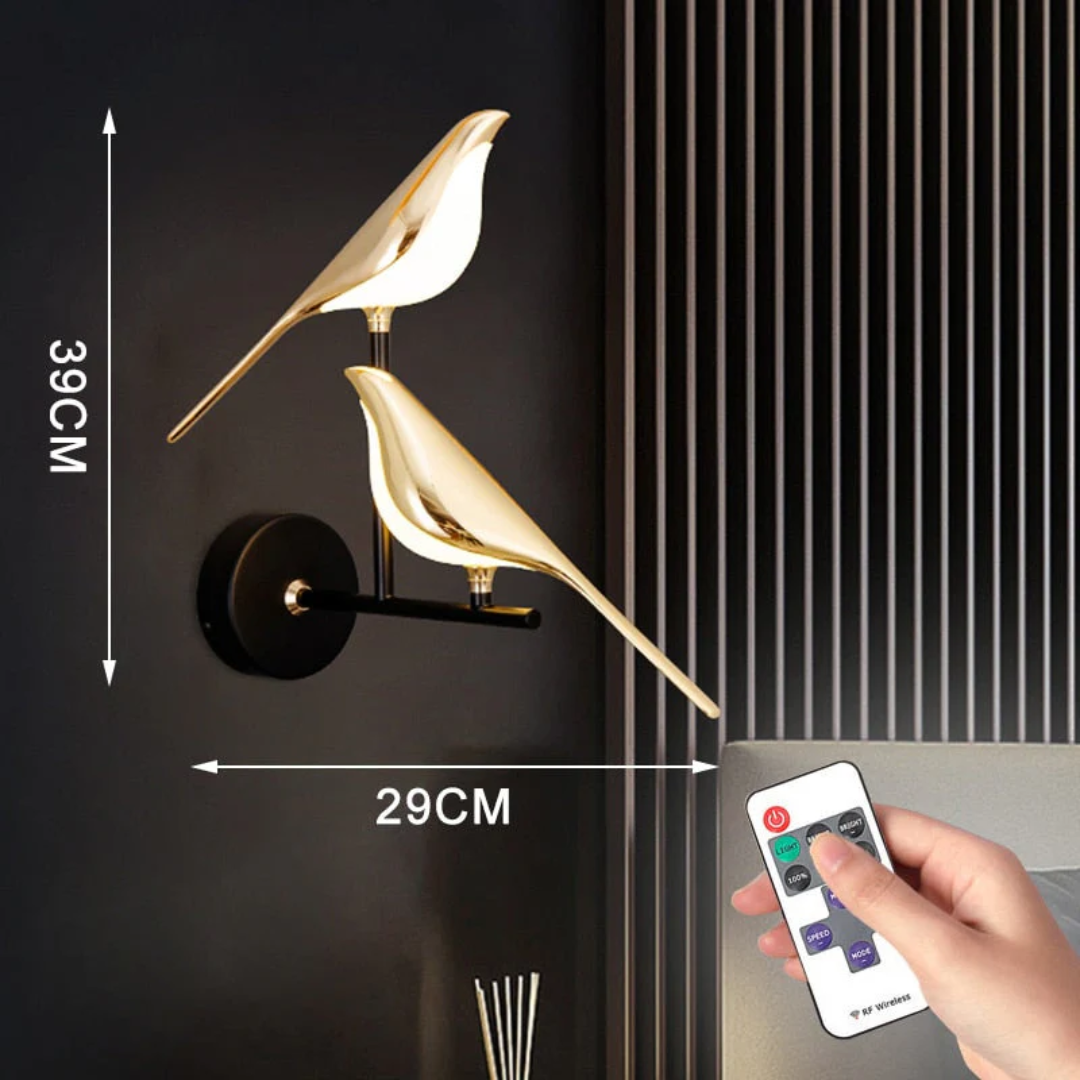 LuminaBird - Applique Murale LED Rotative Moderne