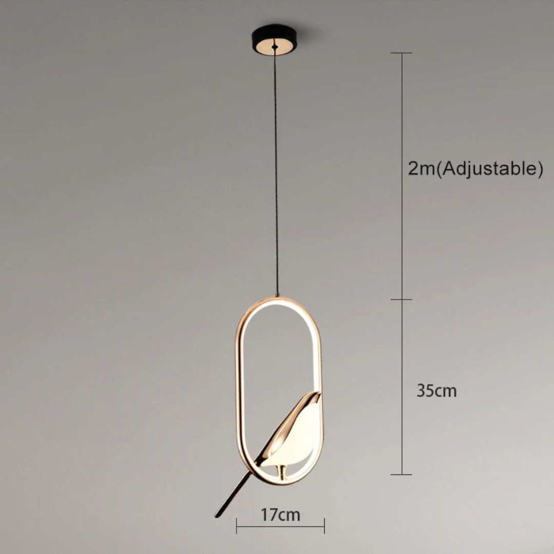 LuminaBird - Applique Murale LED Rotative Moderne