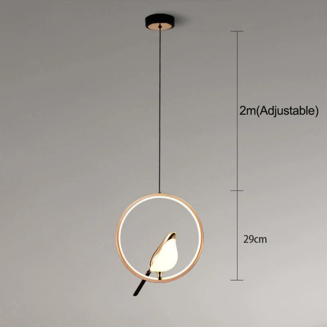 LuminaBird - Applique Murale LED Rotative Moderne