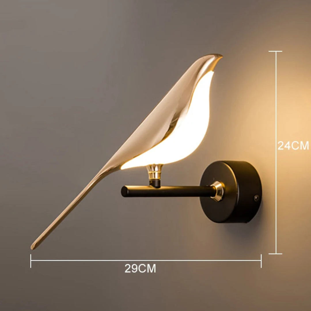 LuminaBird - Applique Murale LED Rotative Moderne