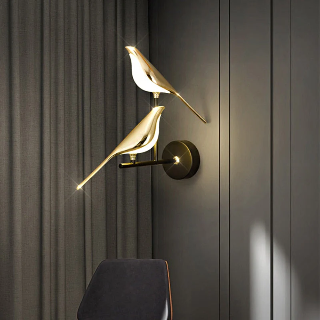 LuminaBird - Applique Murale LED Rotative Moderne