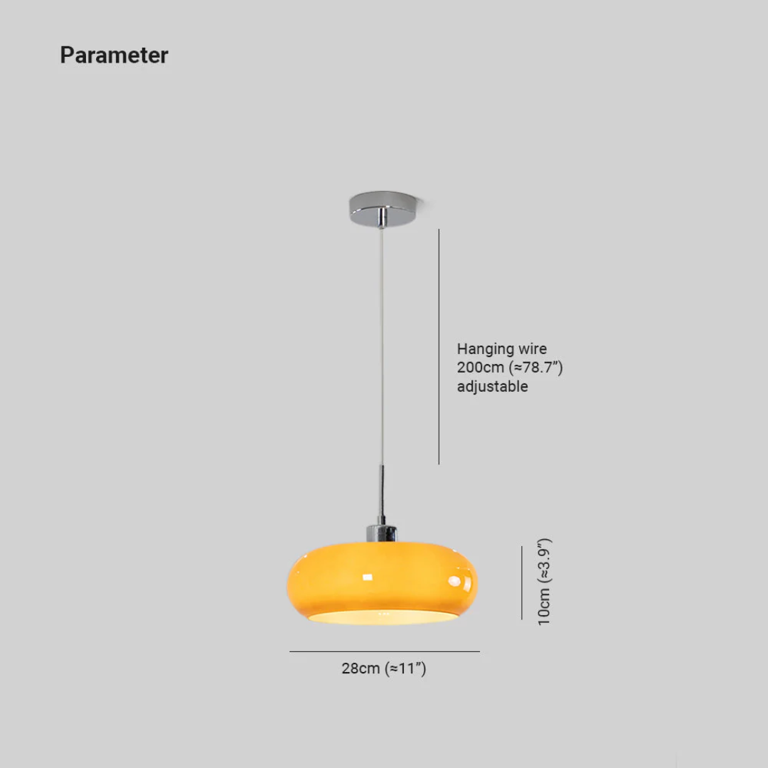 RadianceOrb - Élégant plafonnier rond LED