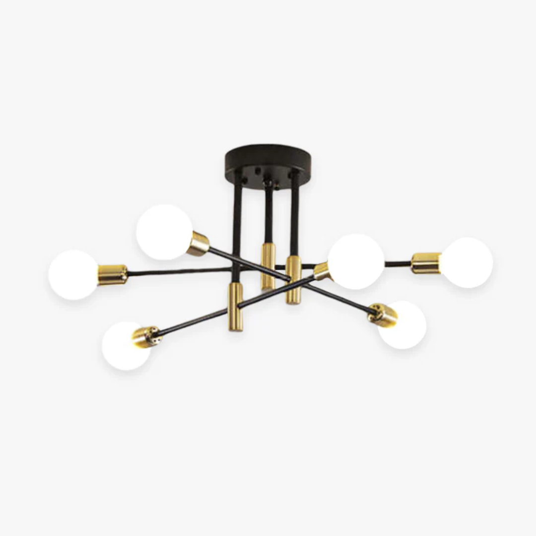 Lumière Royale - Plafonnier LED de luxe pour salon