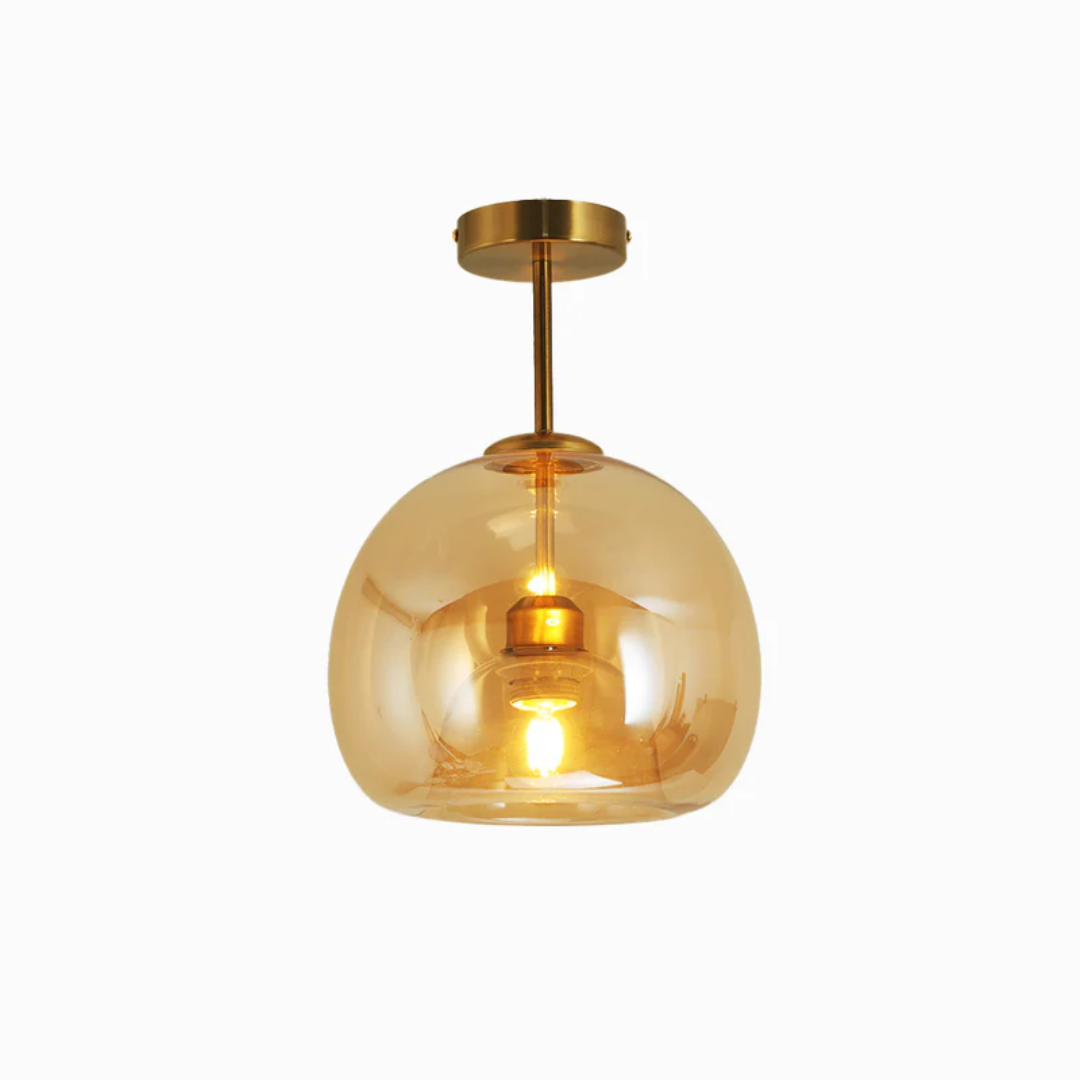 AureliaGlow - Plafonnier LED rond au design moderne