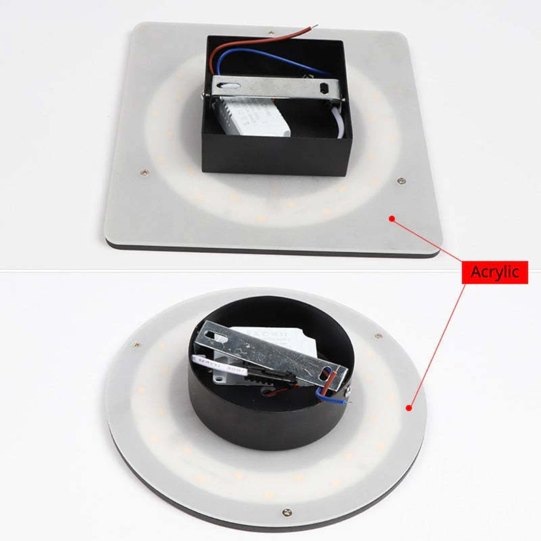 ZenithGlow - Applique Murale LED Intérieur Moderne