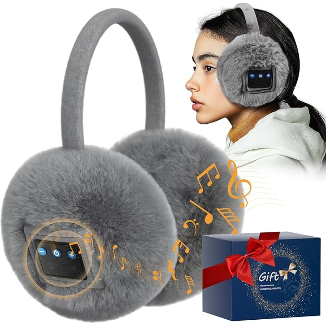 CozyGrooves - Cache-Oreilles Bluetooth Chauds Hiver