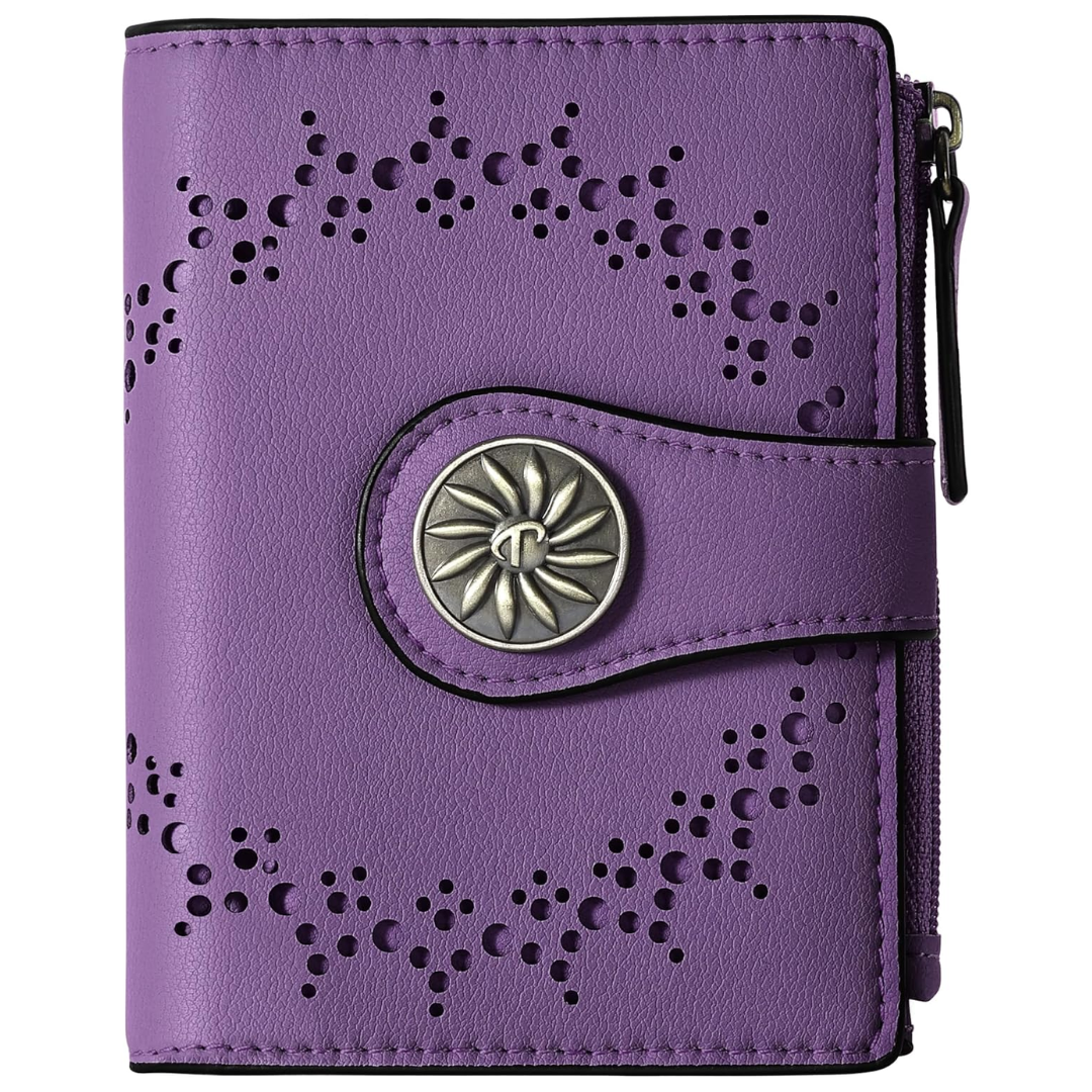 ClaireSlim - Portefeuille Femme Anti-RFID Élégant