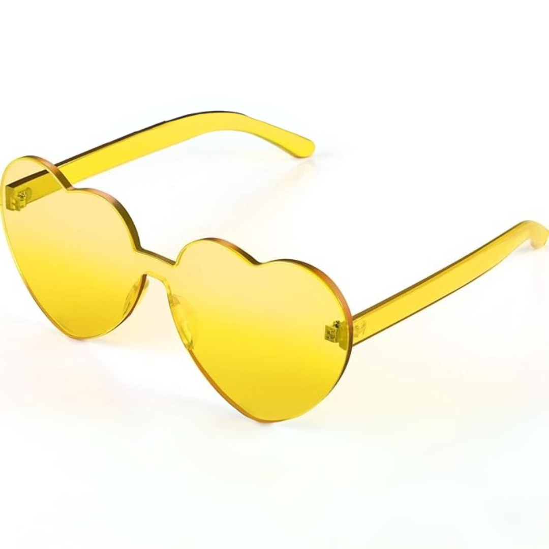 CoraLens - Lunettes de Soleil Cœur Sans Monture
