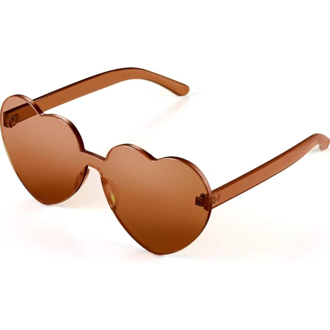 CoraLens - Lunettes de Soleil Cœur Sans Monture