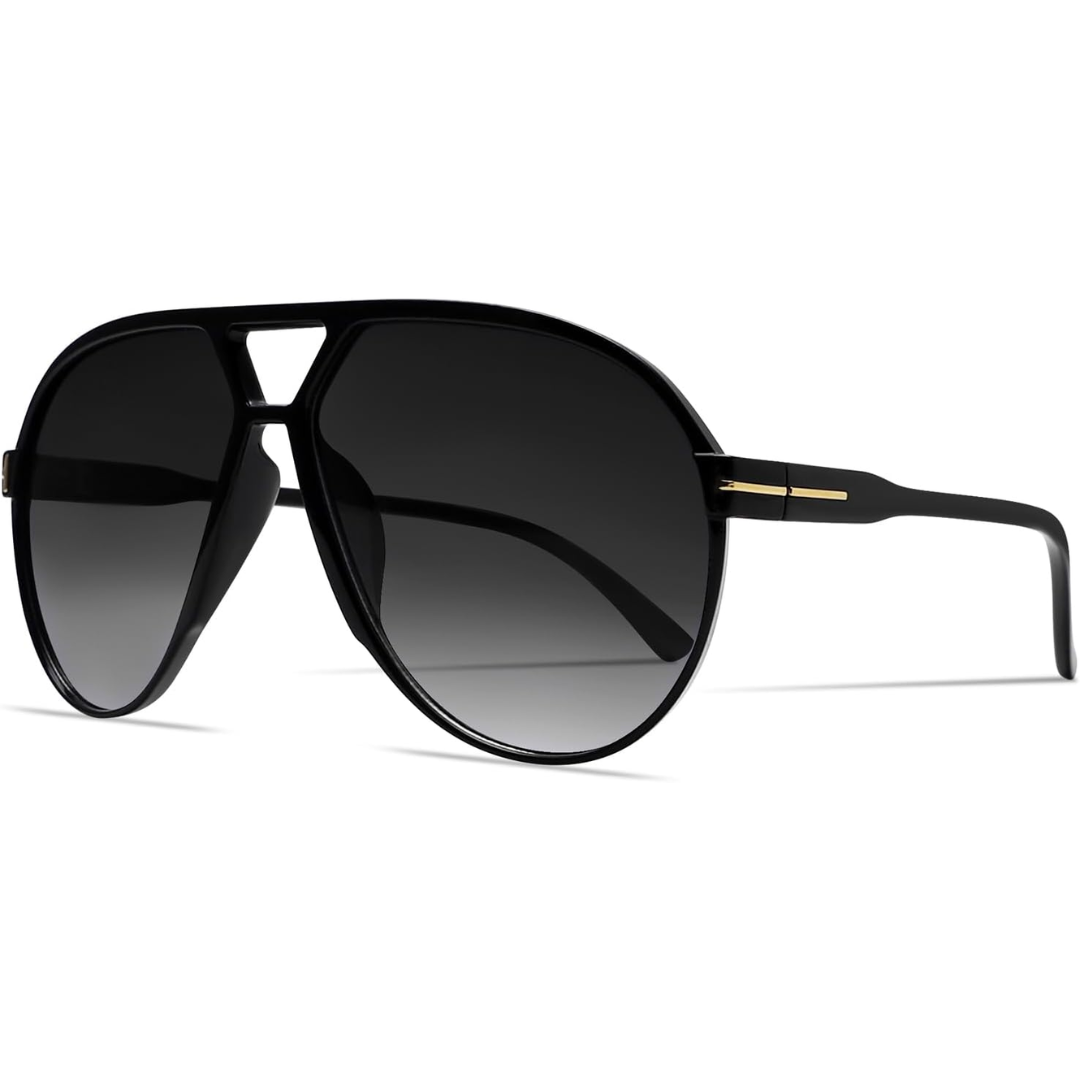 AmaraVision - Lunettes de Soleil Aviateur Rétro