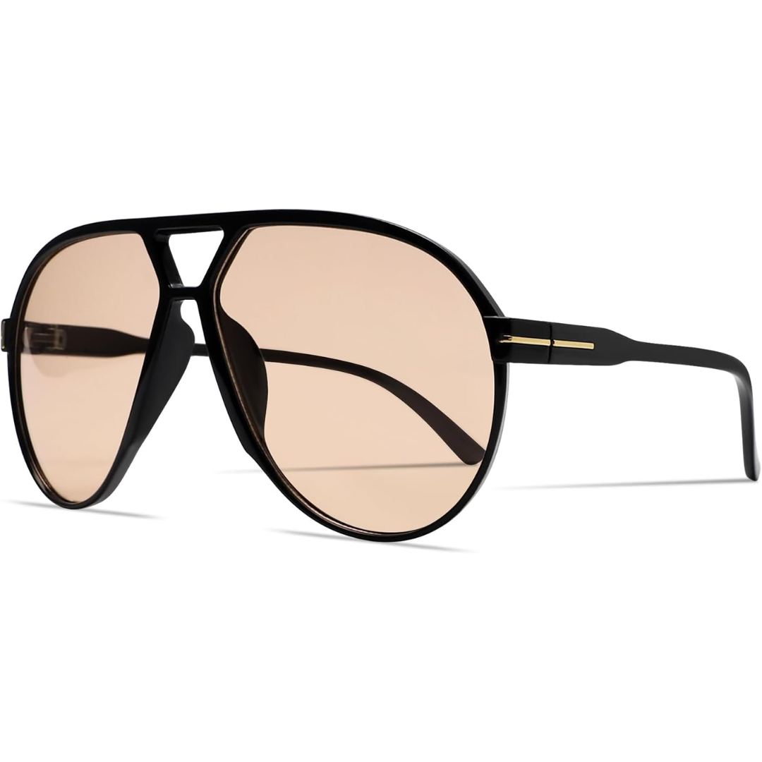 AmaraVision - Lunettes de Soleil Aviateur Rétro