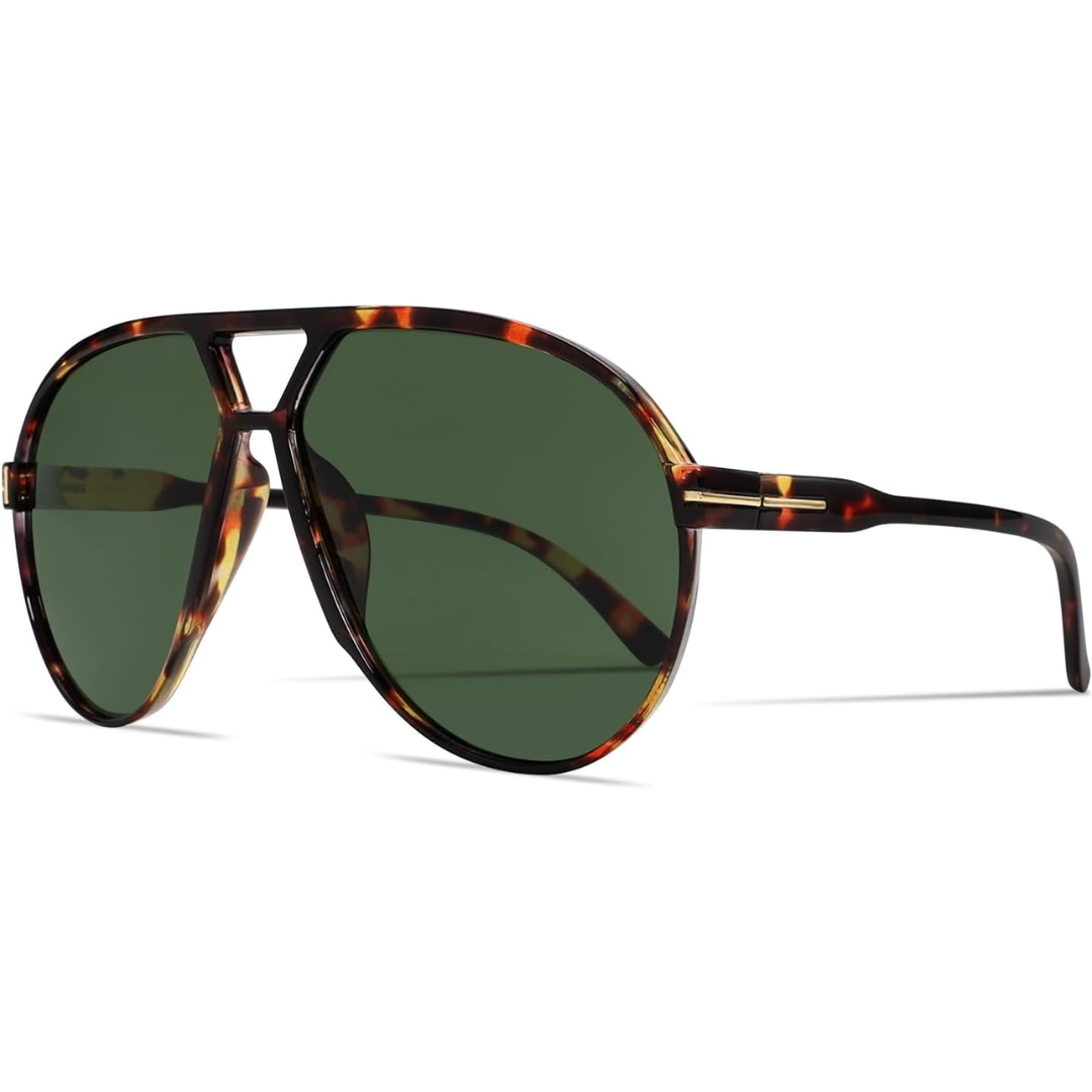 AmaraVision - Lunettes de Soleil Aviateur Rétro