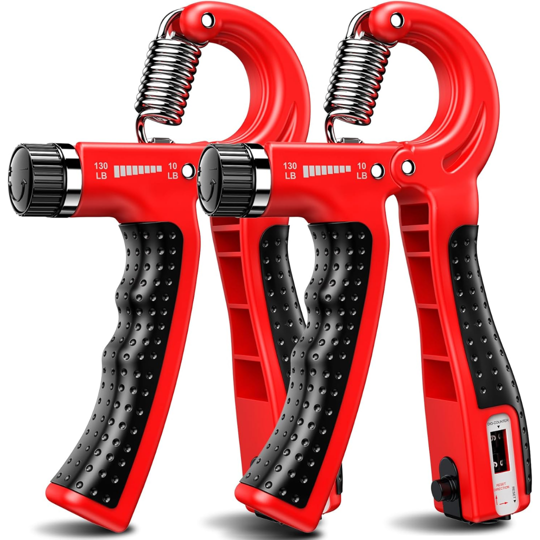 GripMaster - Set de musculateurs de poigne (lot de 2)