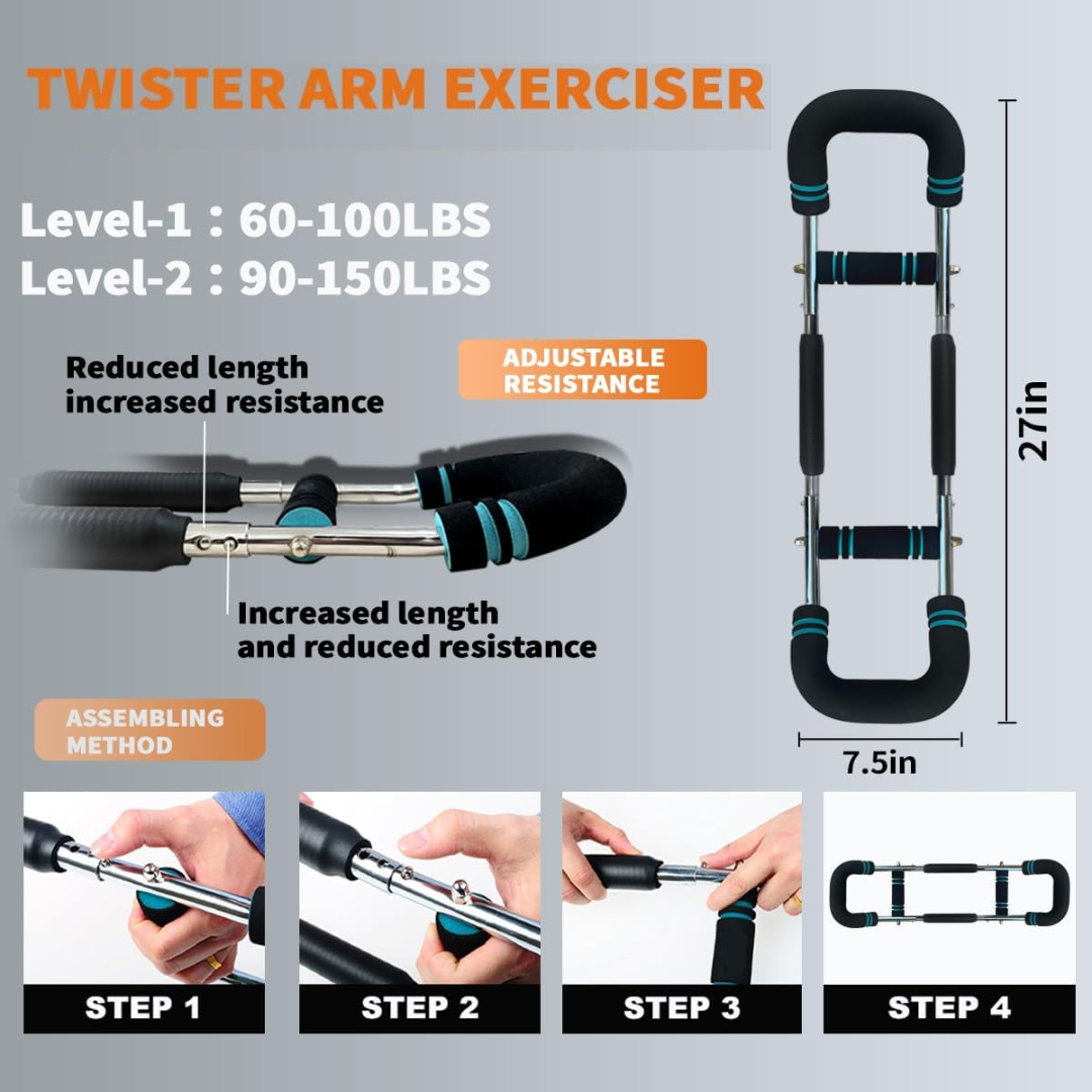 TwisterFlex - Barre d'entraînement force et souplesse