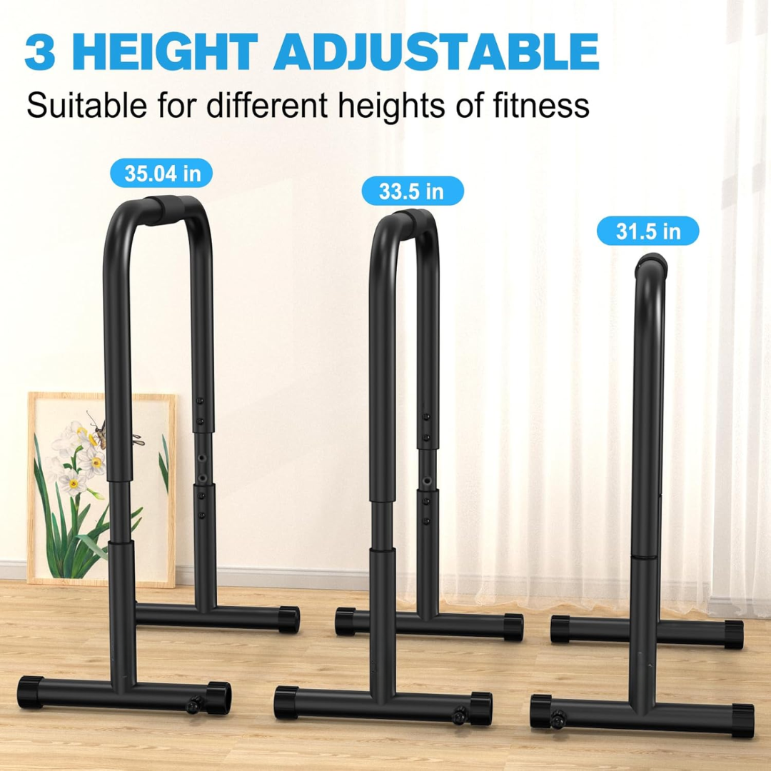 PowerDip - Station de dips robuste et support de pompes