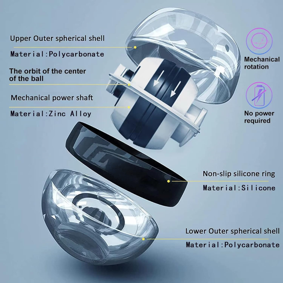 GyroPower - Entraîneur de poignet gyroscopique à démarrage automatique