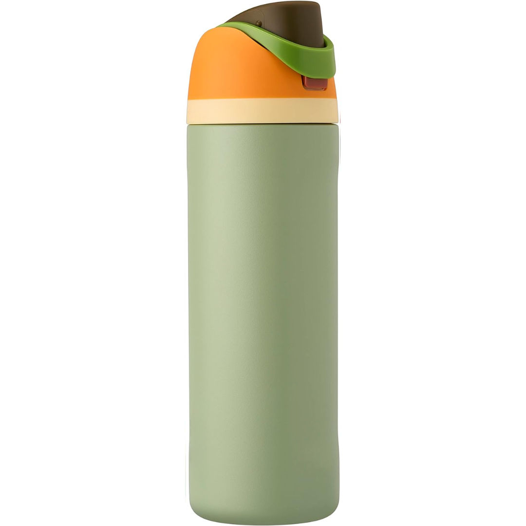 LeakProof - Gourde Inox Isolée Anti-Fuite avec Paille