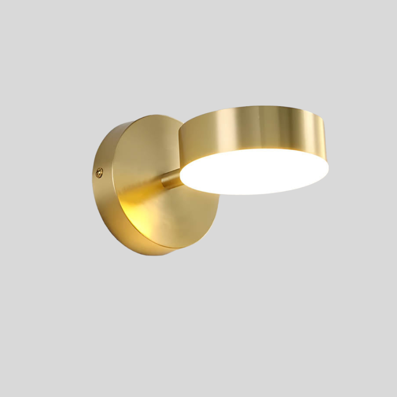 Scandinavian Copper LED Wall Sconces - Elegant Lighting for Your Home
