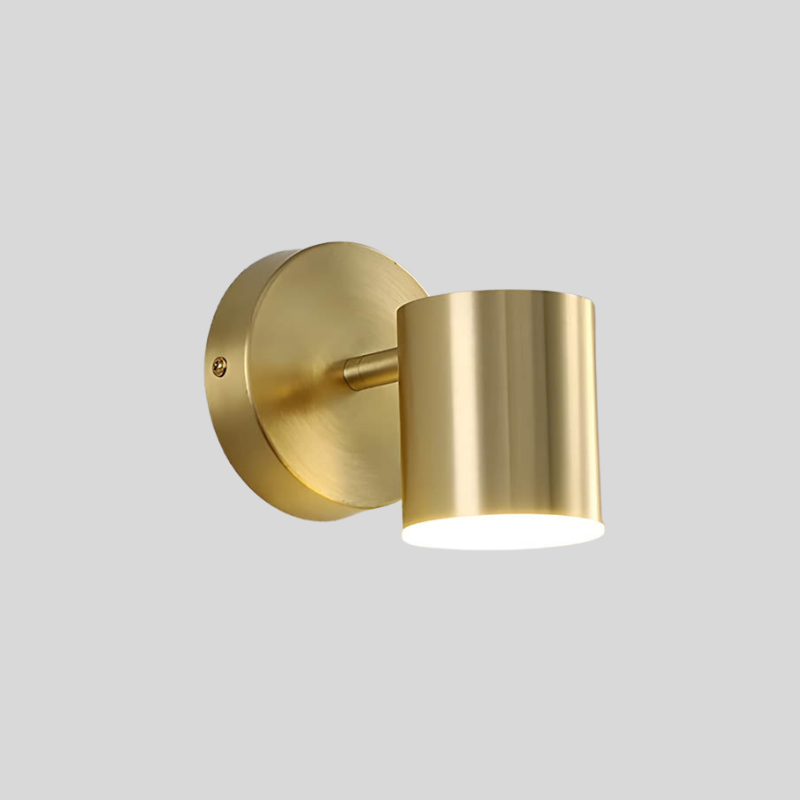 Scandinavian Copper LED Wall Sconces - Elegant Lighting for Your Home