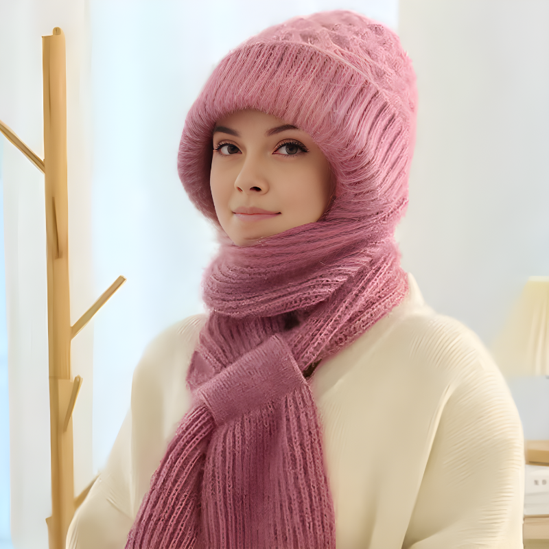 CozyWind - Beanie and Scarf Set for Winter Fashion