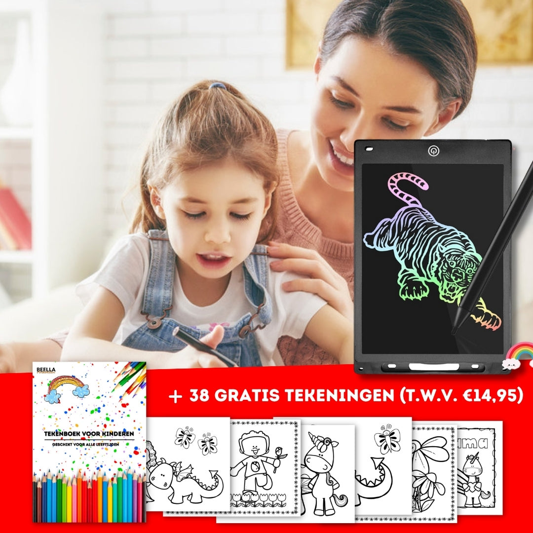 CreativeScribble - Tablette LCD Enfants