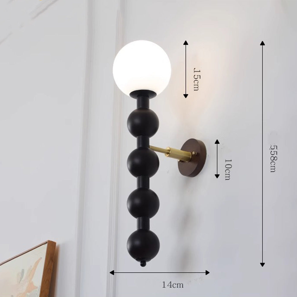 LumenSphere - Applique Murale de Luxe en Métal à Globes