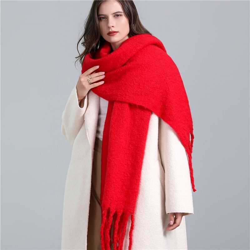 CosyPlaid - Warm Cashmere Plaid Scarf for Winter