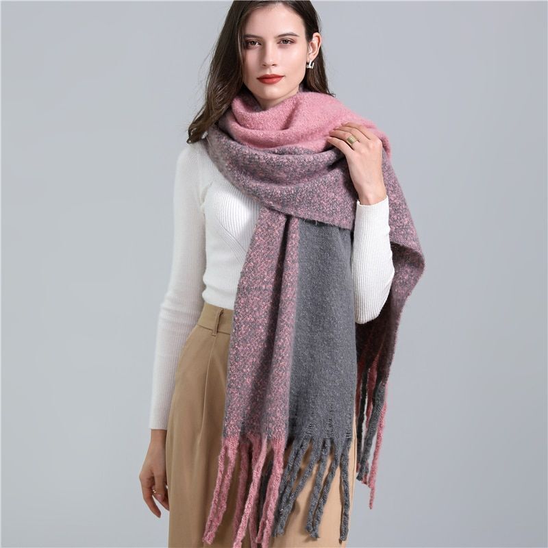 CosyPlaid - Warm Cashmere Plaid Scarf for Winter