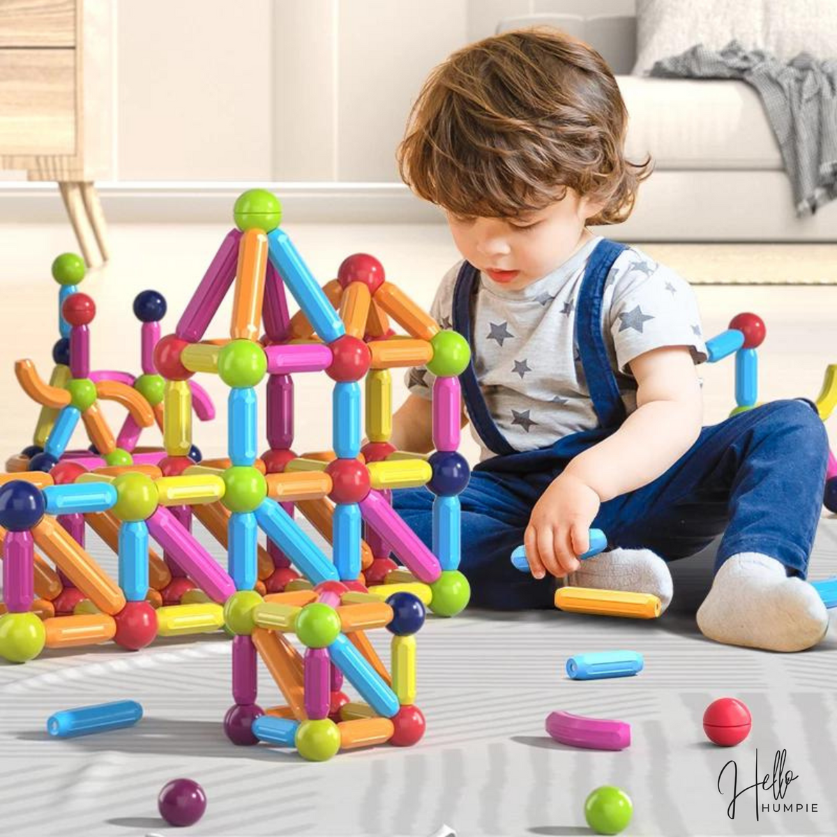 CreativeBuild - Magnetic Building Set for Young Builders