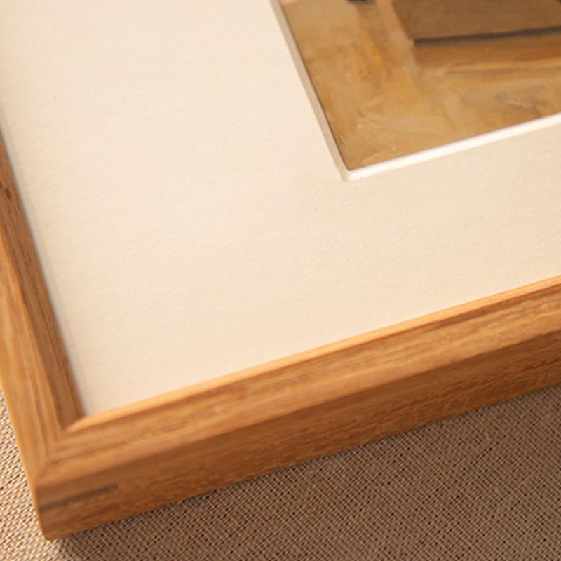 WoodFrame - Elegant Wooden Square Photo Frame