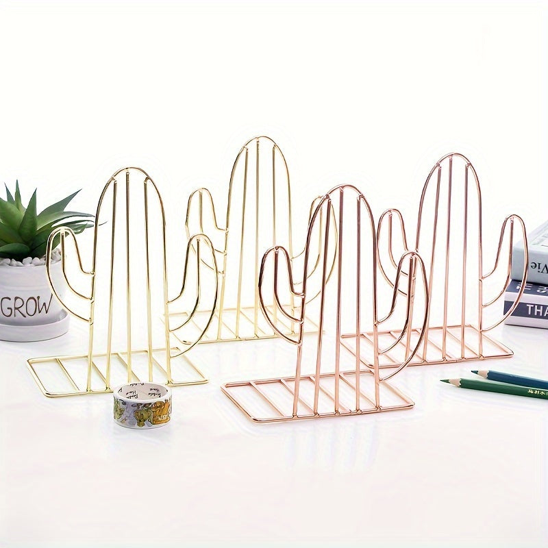 CactusIron - Playful Iron Bookends for Kids' Rooms