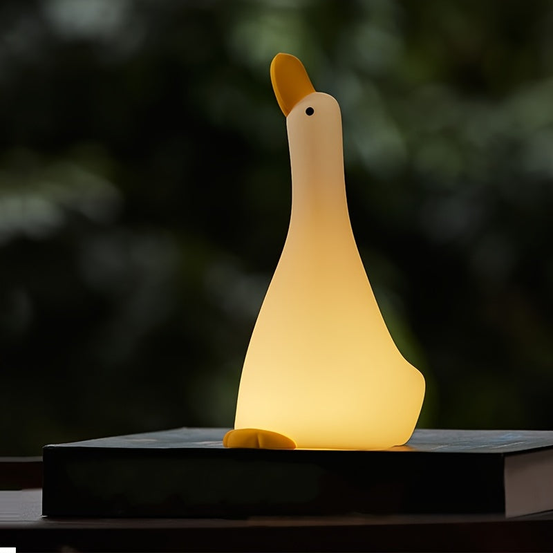 DreamDuck - Rechargeable Touch-Sensor Silicone Duck Night Light