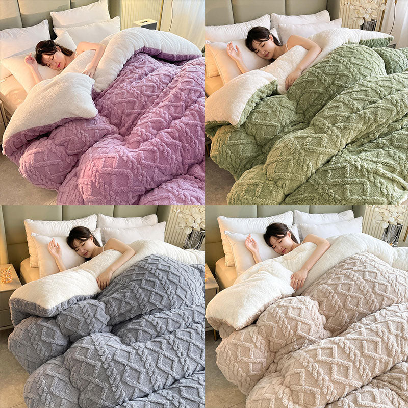 SereneSleep - Cashmere Fleece Winter Duvet for Cozy Comfort