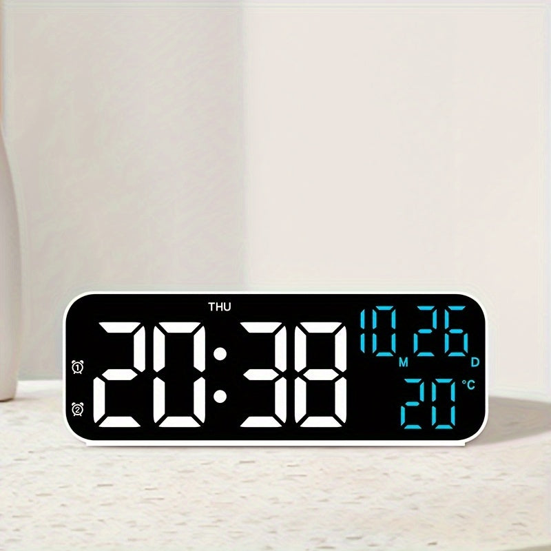 DeskTime - Elegant USB Digital Clock with Date and Temperature