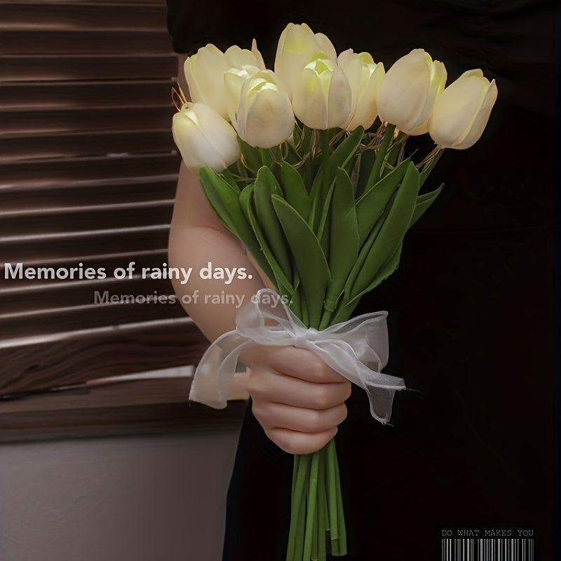 LumiBloom - Bouquet of 10 LED Tulip Table Lamps