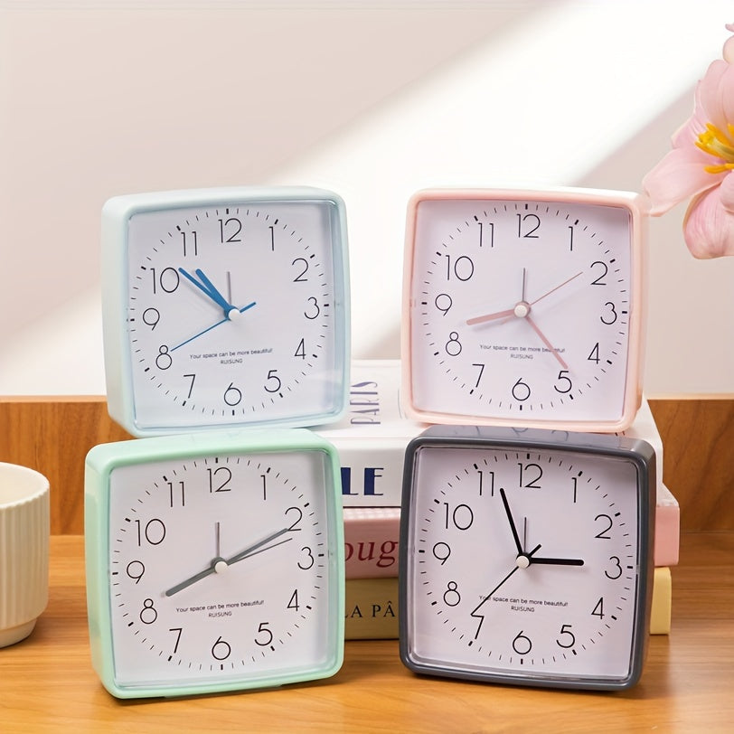 TickTockCharm - Minimalist Cartoon Analog Alarm Clock
