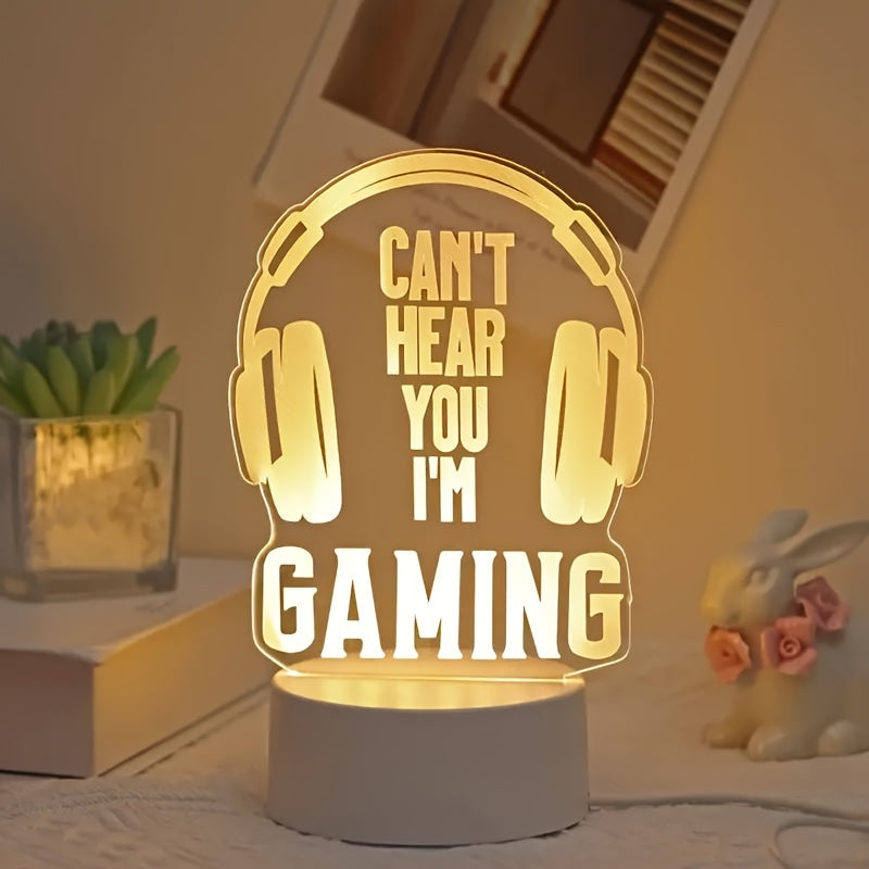 GameLamp - Compact LED USB Table Lamp