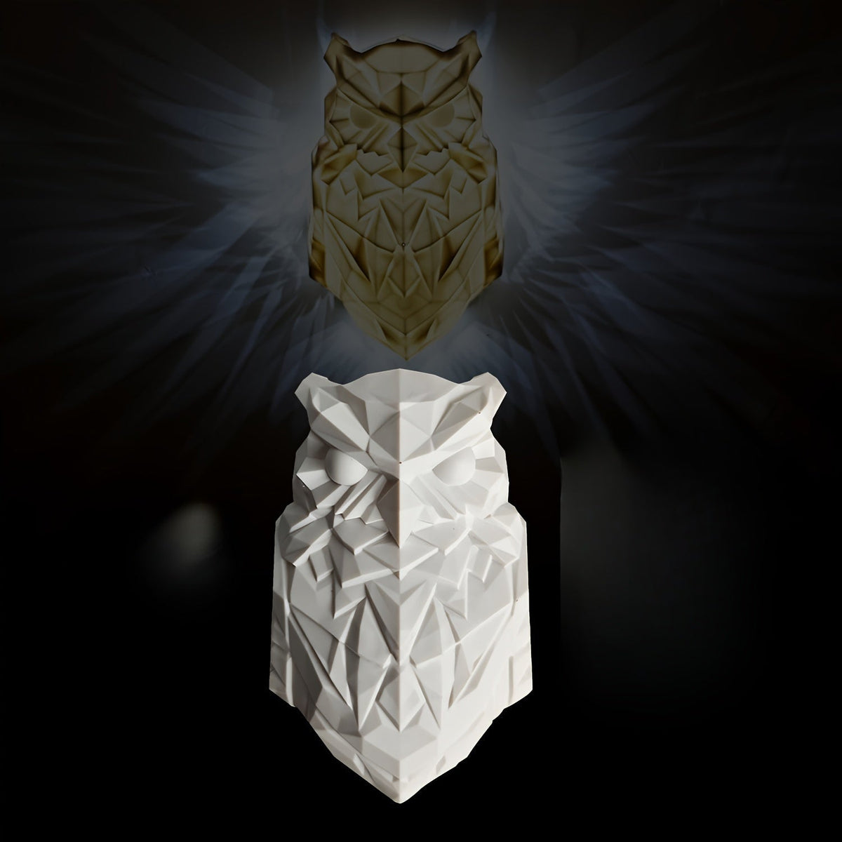 OwlGlow Wall Light - Decorative Geometric LED Wall Lamp