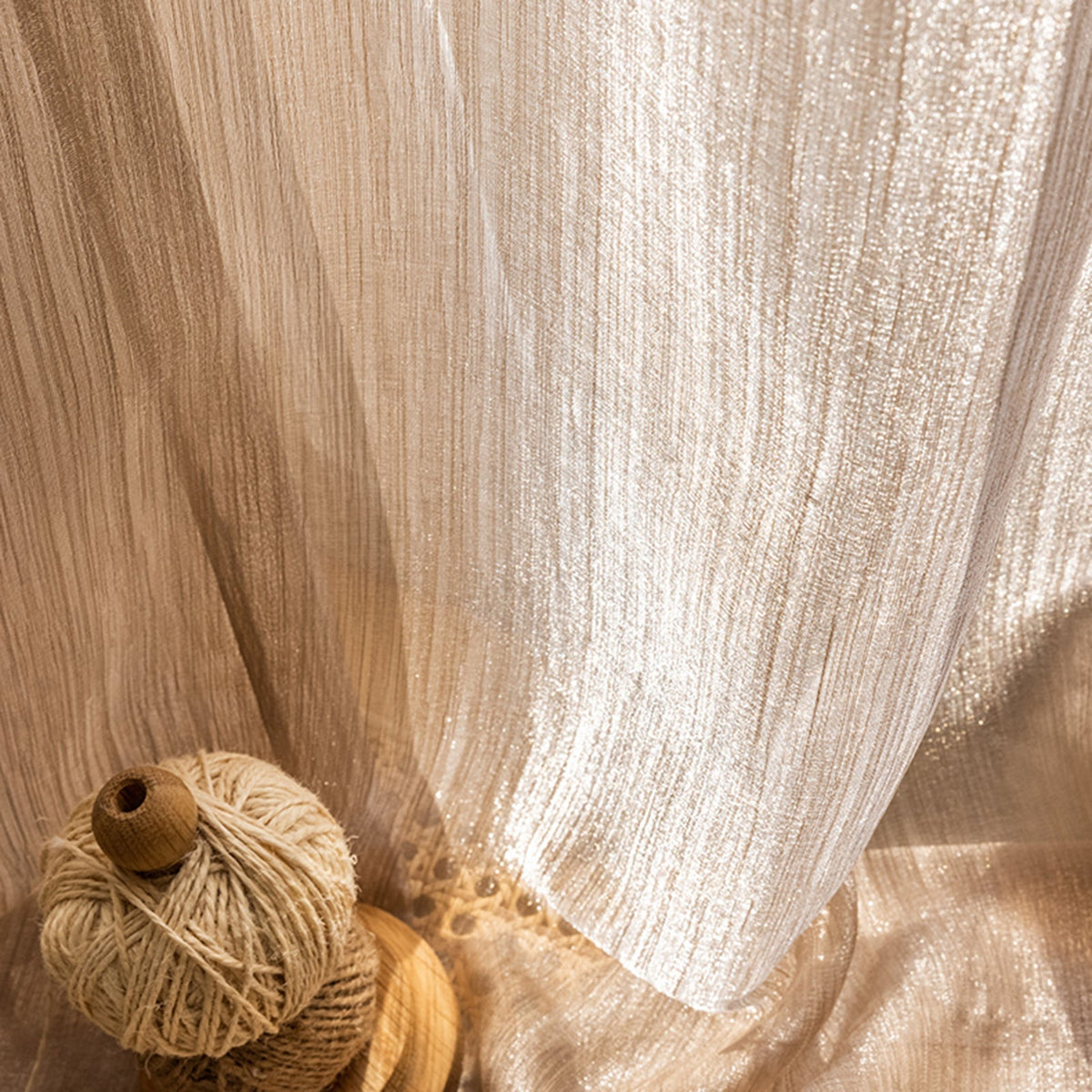 WeaveGlam Curtains - Sheer Woven Curtains for Modern Interiors