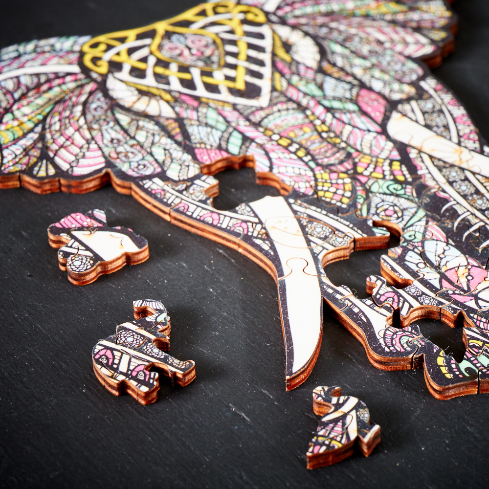 CreativeWood Puzzles - Unique Animal Wooden Jigsaw Puzzles