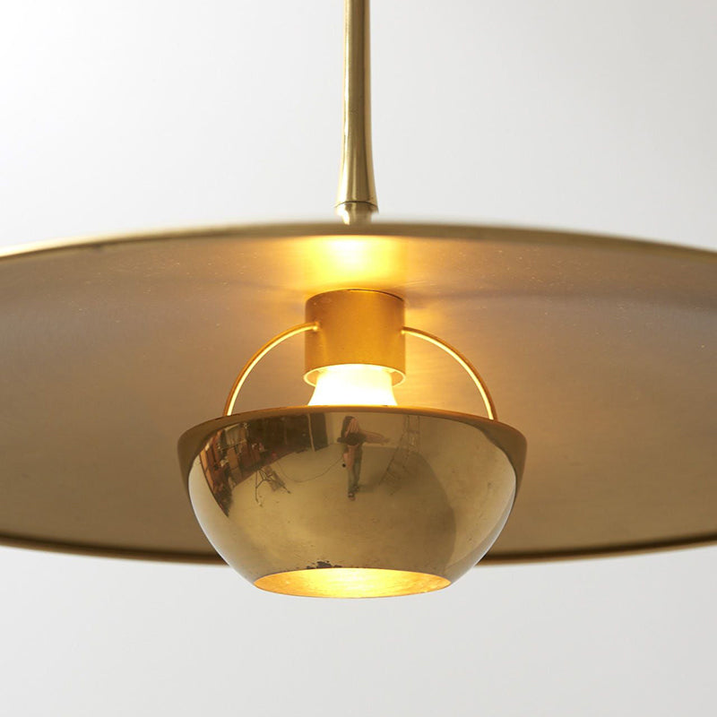 Nostalgic Glow - Retro LED Pendant Light with Vintage Charm