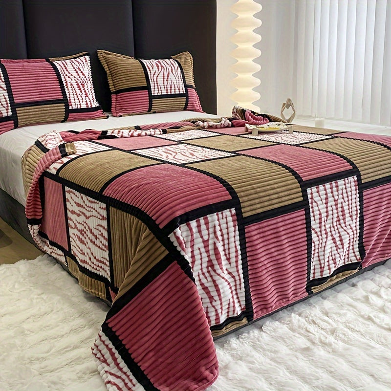 MellowWeave - Soft Flannel Throw Blanket for All Seasons