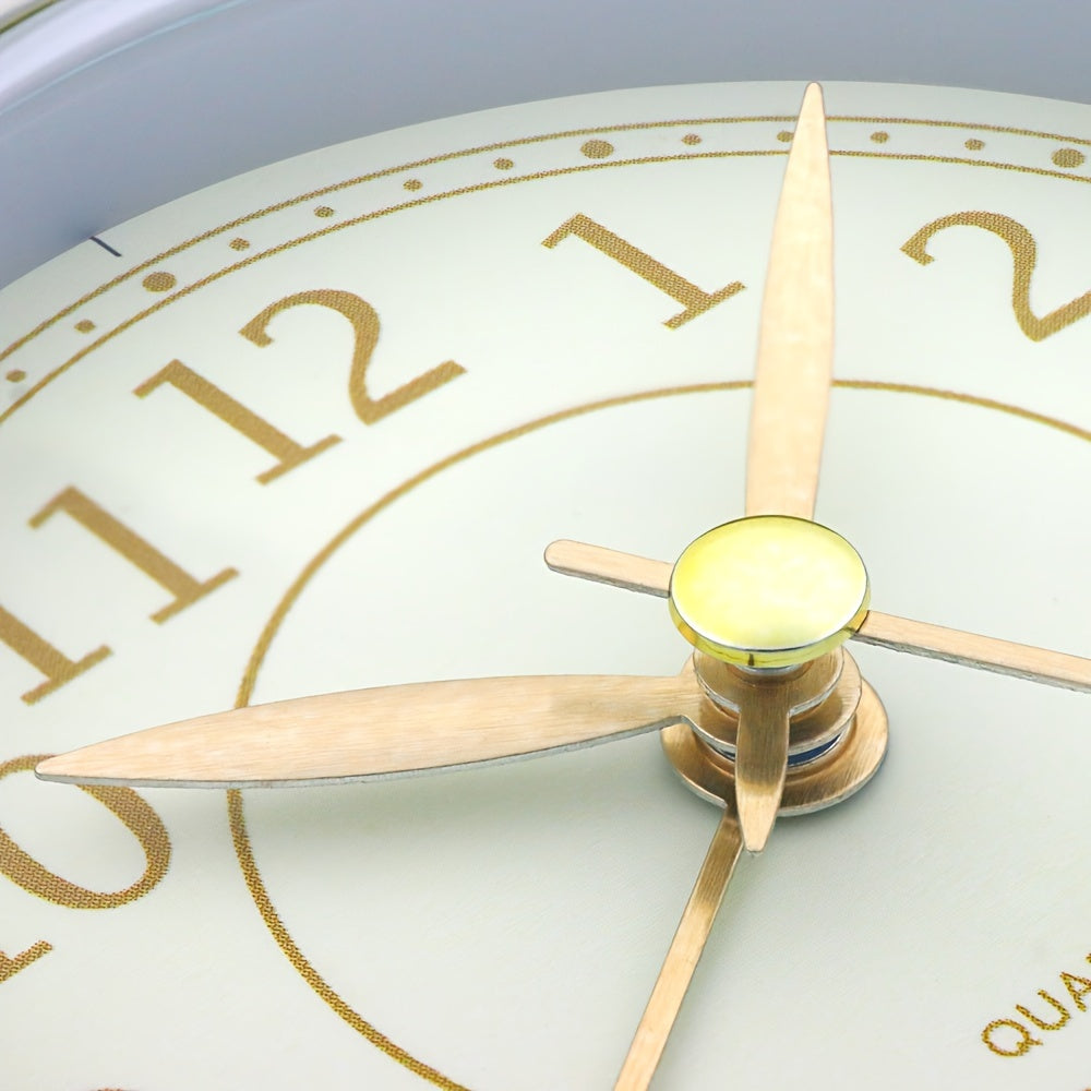 RetroTime Clock - Silent Retro Alarm Clock with Night Light