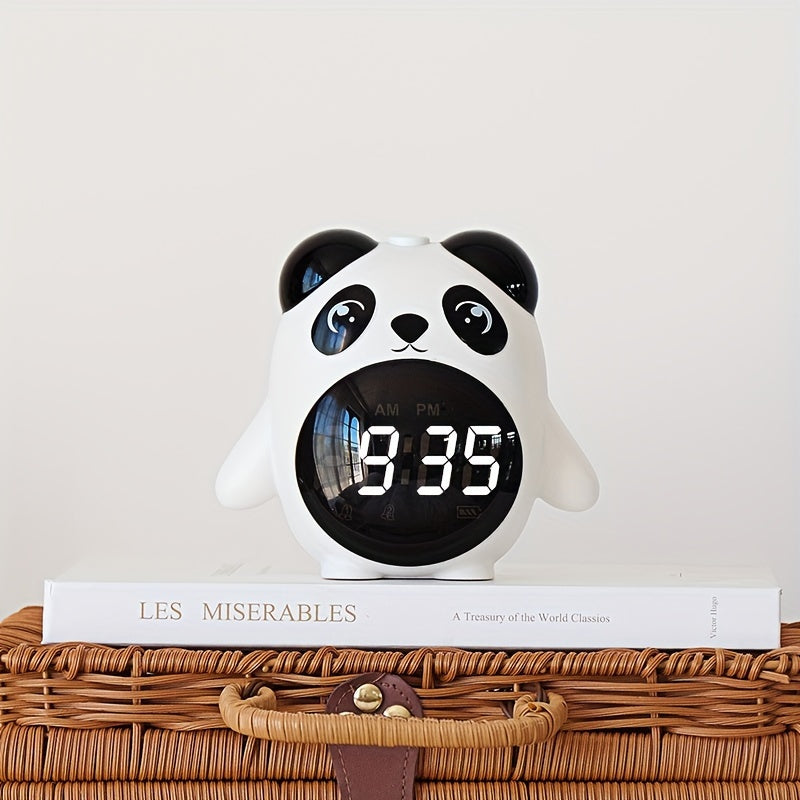 PandaGlow Clock - Rechargeable Panda Alarm Clock with Temperature Display