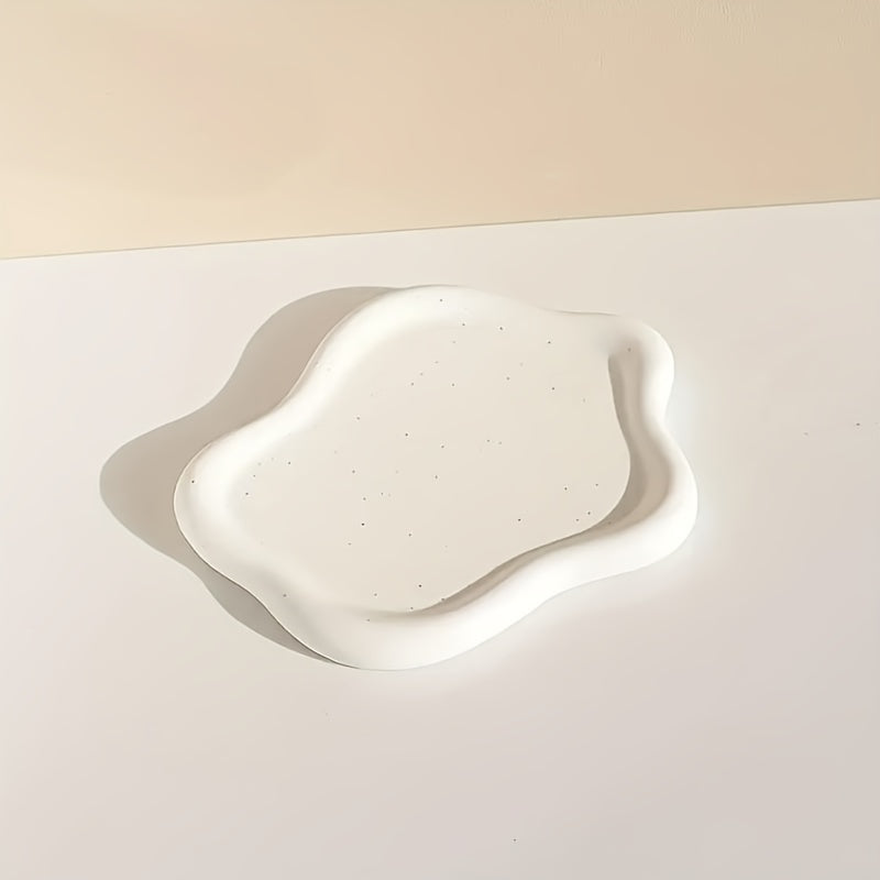 CloudTray - Cloud-Shaped Ceramic Jewelry Dish