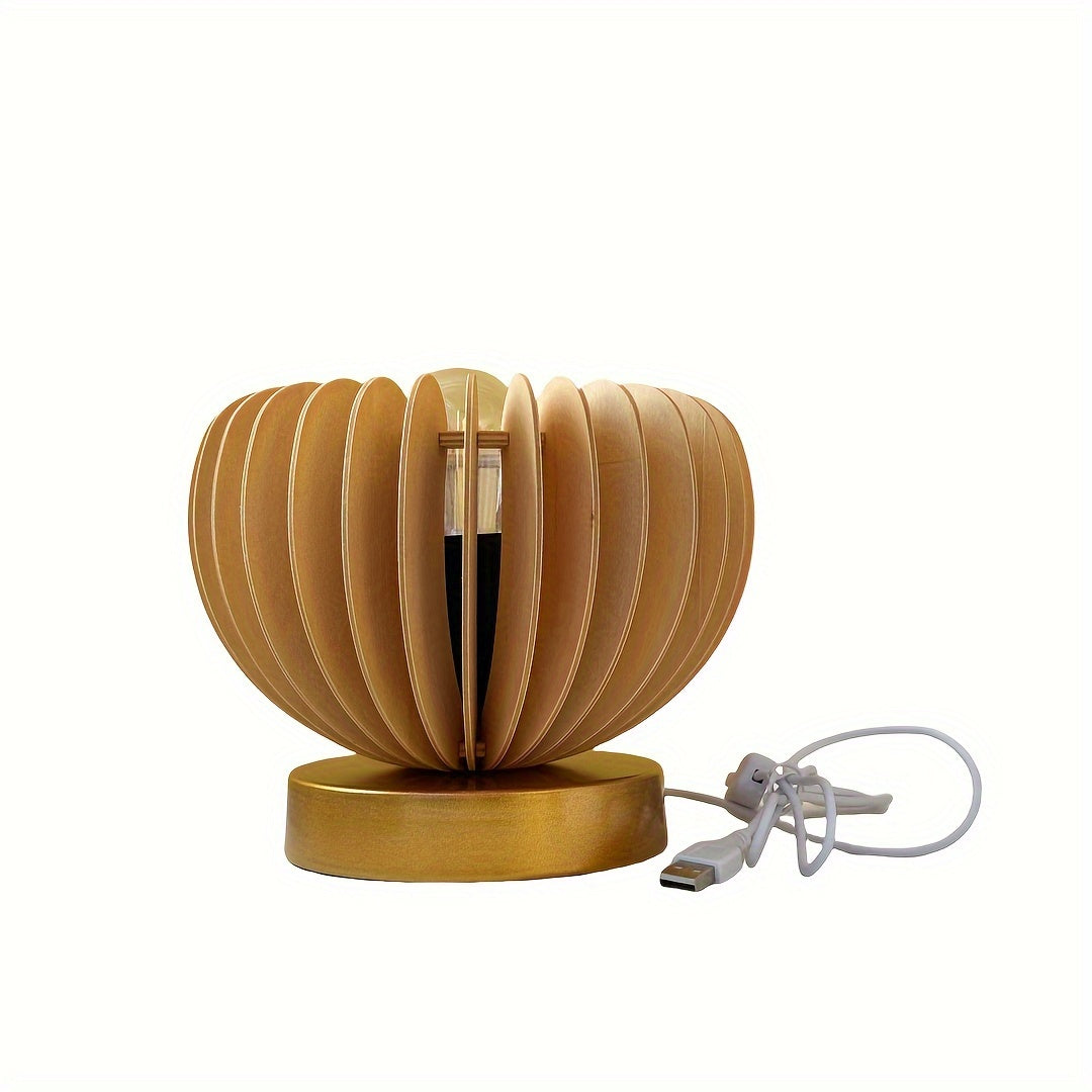 LumiFantasy - Elegant USB Table Lamp with Whimsical Design