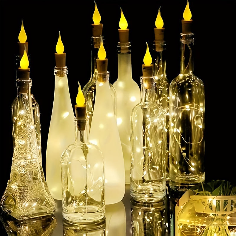 BottleGlow - LED Bottle Cork String Lights for Party Decoration